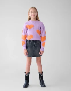 Fun Heart Trui Paars