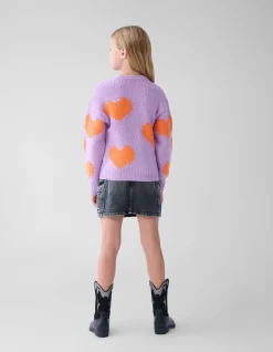 Fun Heart Trui Paars