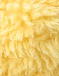 Furry Clutch Lichtgeel By Lizzy