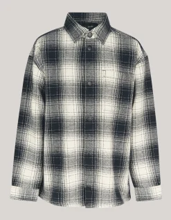 Geblokt Jack Zwart/Gebroken Wit