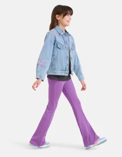 Geborduurd Denim Jack Bleached