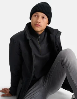 Gebreide Beanie Zwart