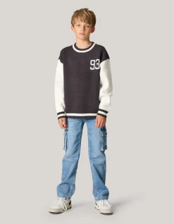 Gebreide Trui Donkergrijs