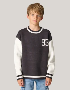 Gebreide Trui Donkergrijs