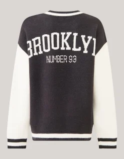 Gebreide Trui Donkergrijs