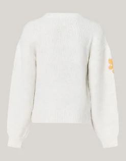 Gebreide Trui Wit By Lizzy