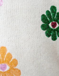 Gebreide Trui Wit By Lizzy