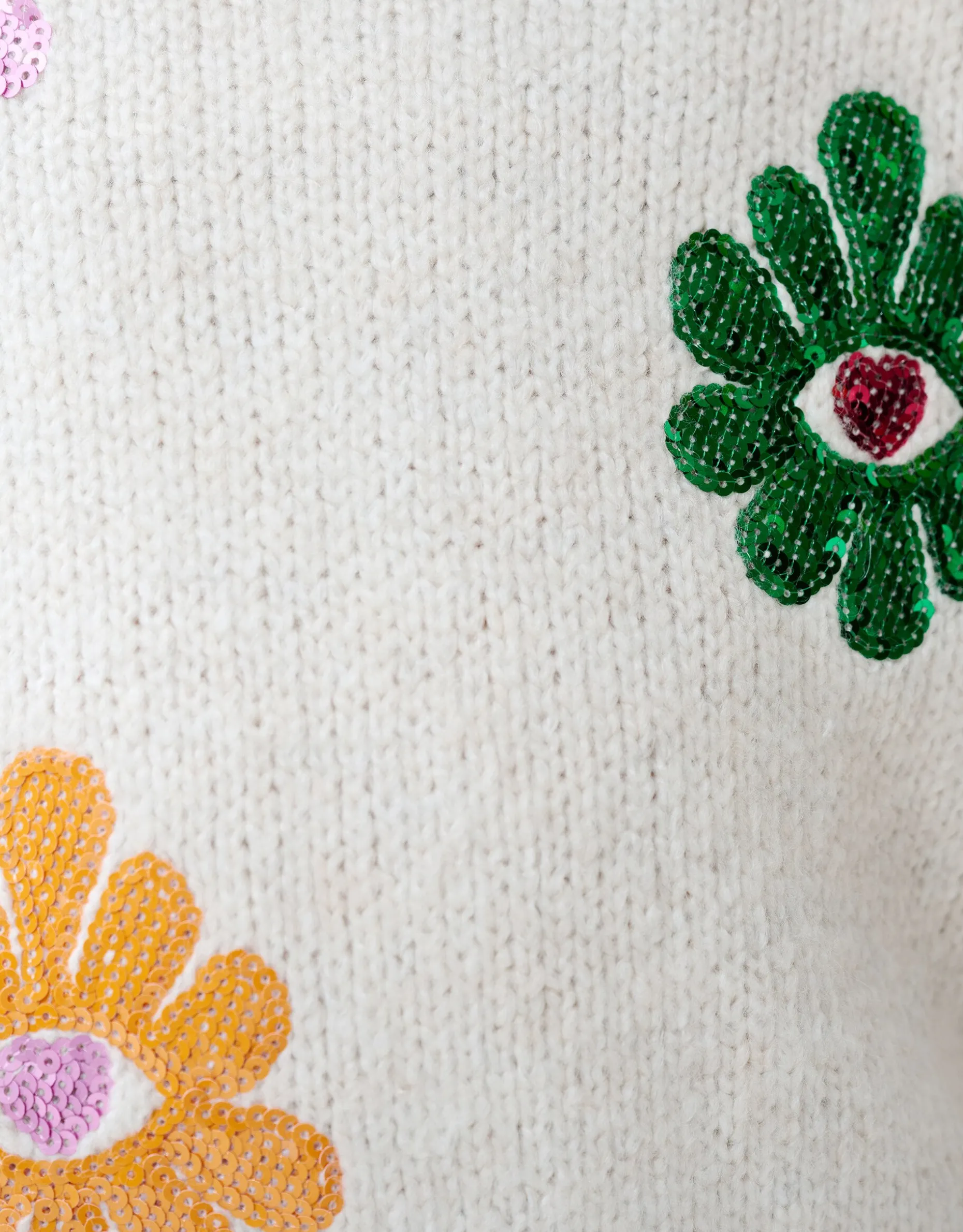 Gebreide Trui Wit By Lizzy