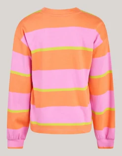 Gestreepte Longsleeve Roze