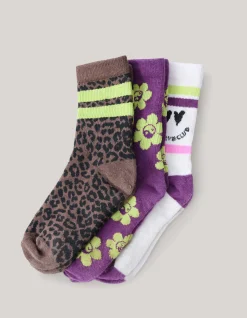 Giftbox Sokken Paars