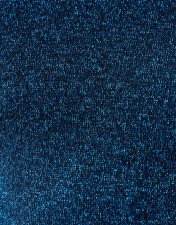 Glitter Gebreide Top Donkerblauw