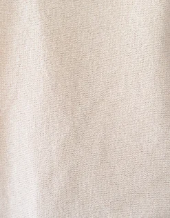 Glitter Vleermuismouwen Trui Beige