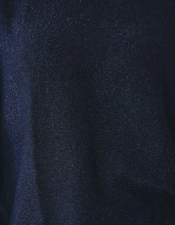 Glitter Vleermuismouwen Trui Zwart