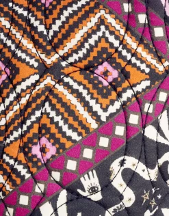 Grafisch Gilet Zwart