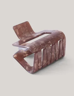 Haarclip Bruin