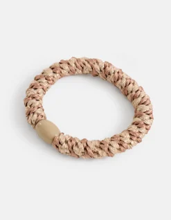 Haarelastiek Bruin Melange