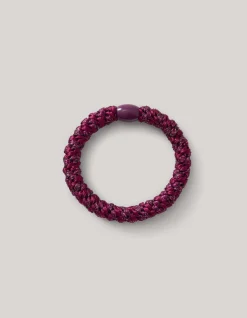 Haarelastiek Donkerpaars