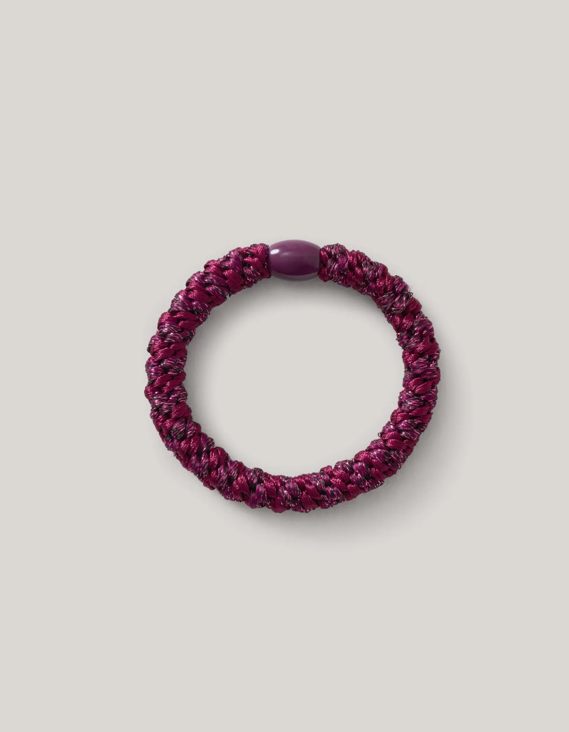 Haarelastiek Donkerpaars