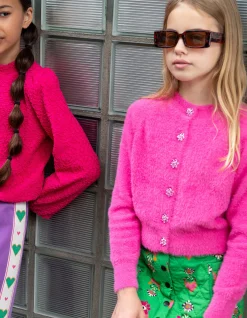 Harig Vest Roze By Lizzy