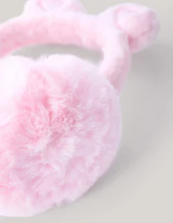 Hart Oorwarmers Lichtroze