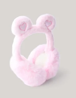 Hart Oorwarmers Lichtroze