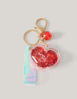 Hart Sleutelhanger Rood