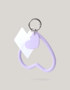 Hart Telefoonkoord Lichtpaars