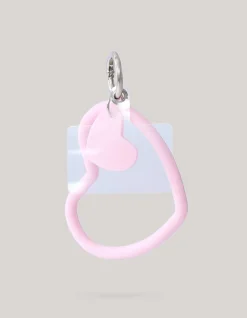 Hart Telefoonkoord Lichtroze