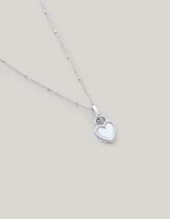 Heart Ketting Zilver