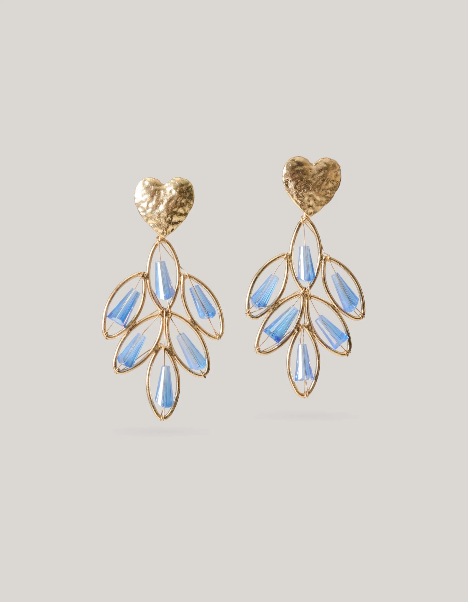 Heart Oorbellen Goud