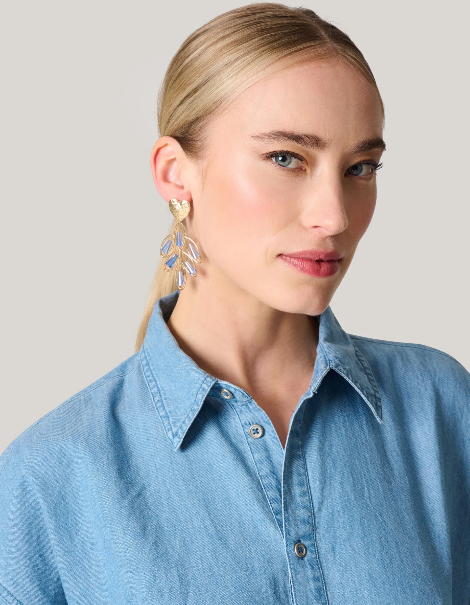 Heart Oorbellen Goud