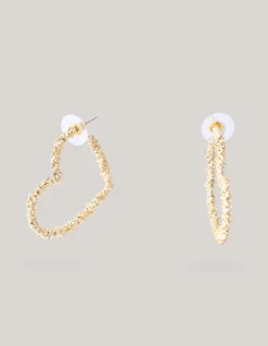 Heart Oorbellen Goud