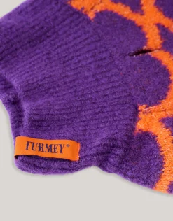 Heart Printed Honden Trui Paars By Furmey