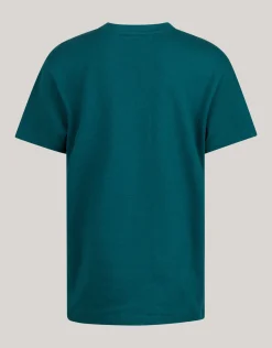 Heavy Basis T-shirt Donkergroen