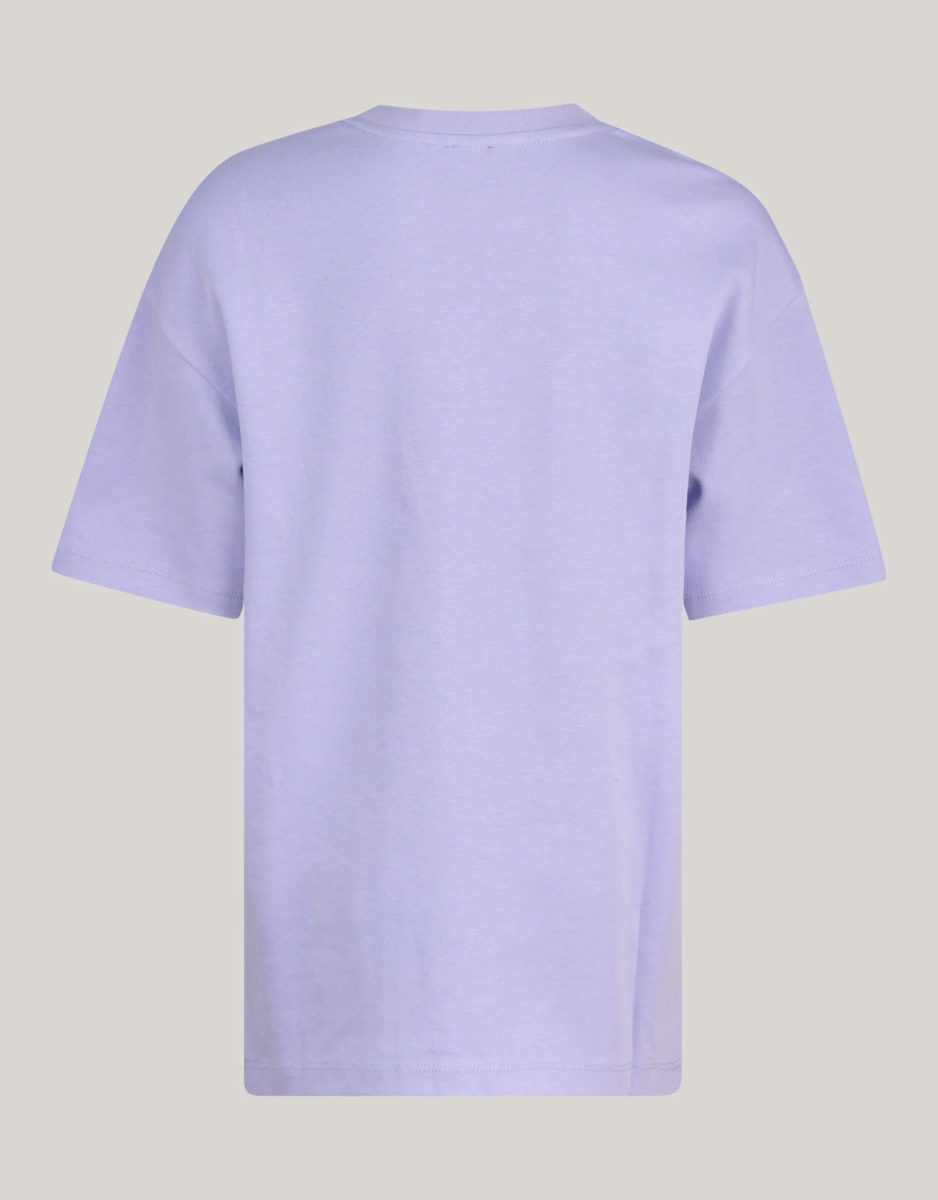 Heavy Basis T-shirt Lichtpaars