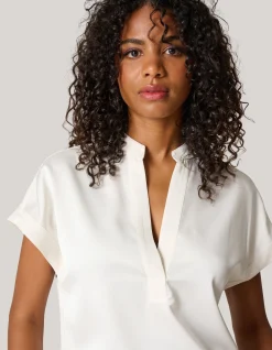 Inside Out Top Gebroken Wit