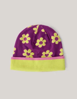 Jacquard Beanie Donkerpaars