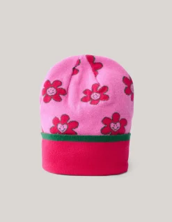 Jacquard Beanie Roze