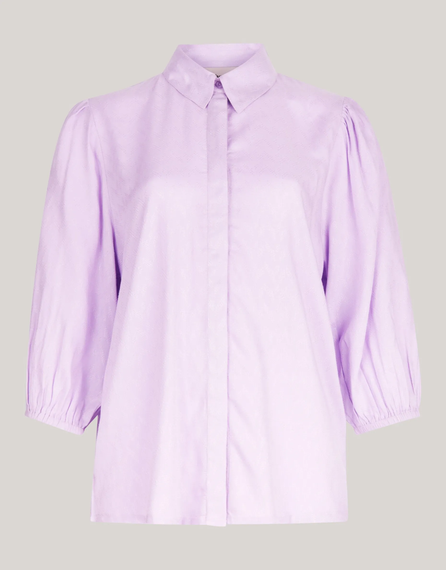 Jacquard Blouse Lichtpaars