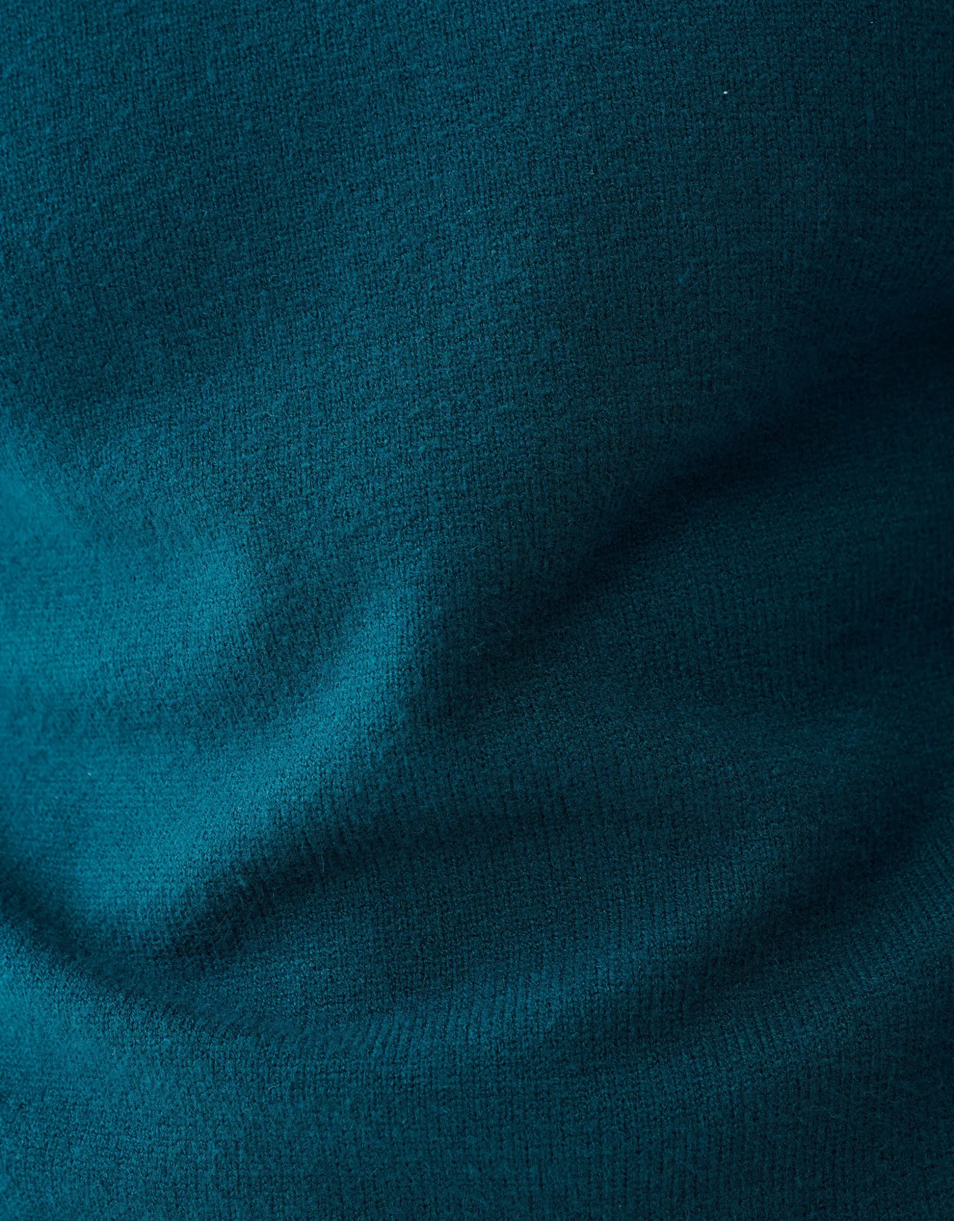 Jacquard Gebreide Trui Donkergroen