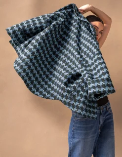 Jacquard Jack Blauw By Mieke