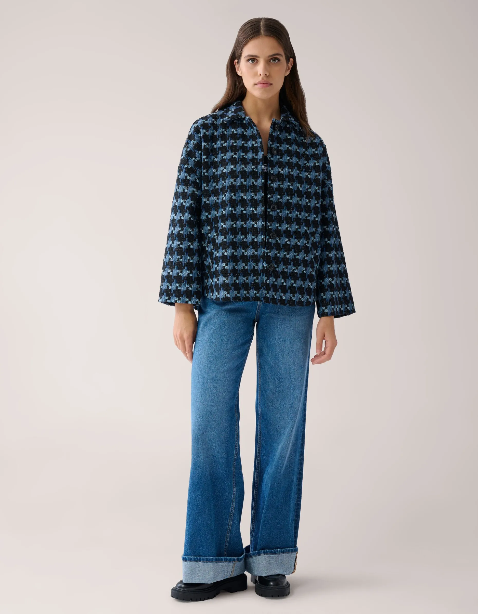 Jacquard Jack Blauw By Mieke