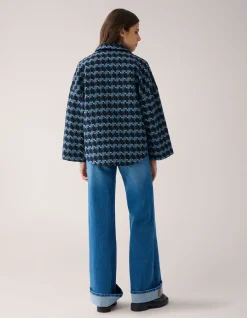 Jacquard Jack Blauw By Mieke