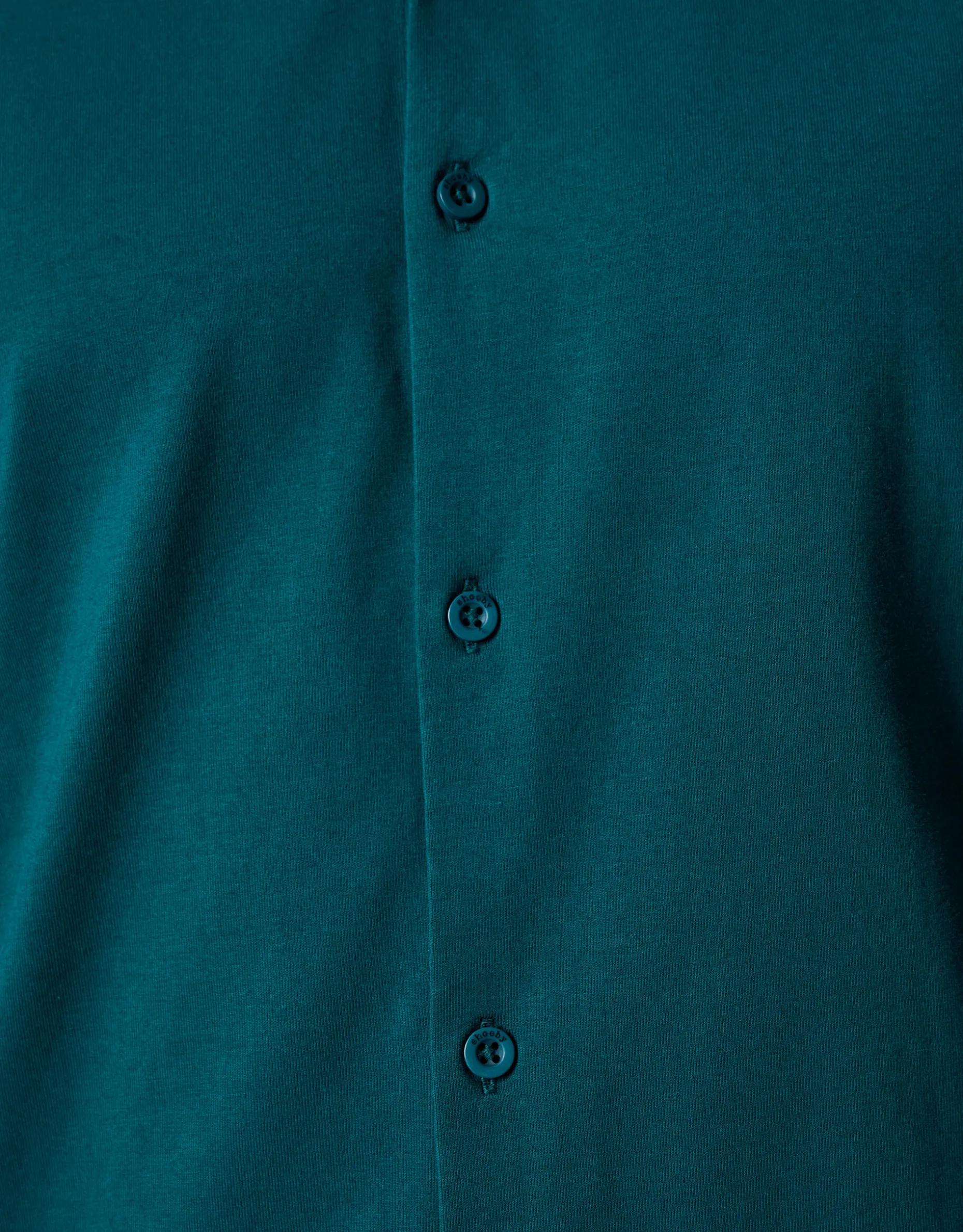 Jersey Overhemd Donkergroen