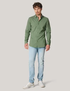 Jersey Overhemd Groen