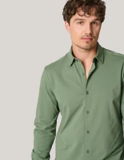 Jersey Overhemd Groen