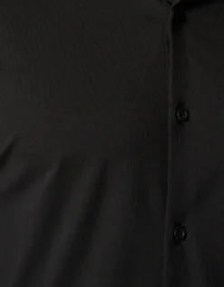 Jersey Overhemd Zwart