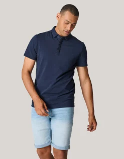 Jersey Polo Donkerblauw