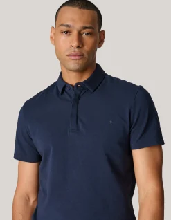 Jersey Polo Donkerblauw