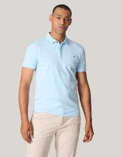 Jersey Polo Lichtblauw